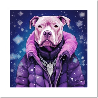 Fashionista Staffy Posters and Art